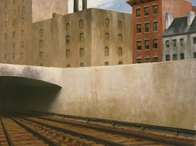 Approaching a City Edward Hopper